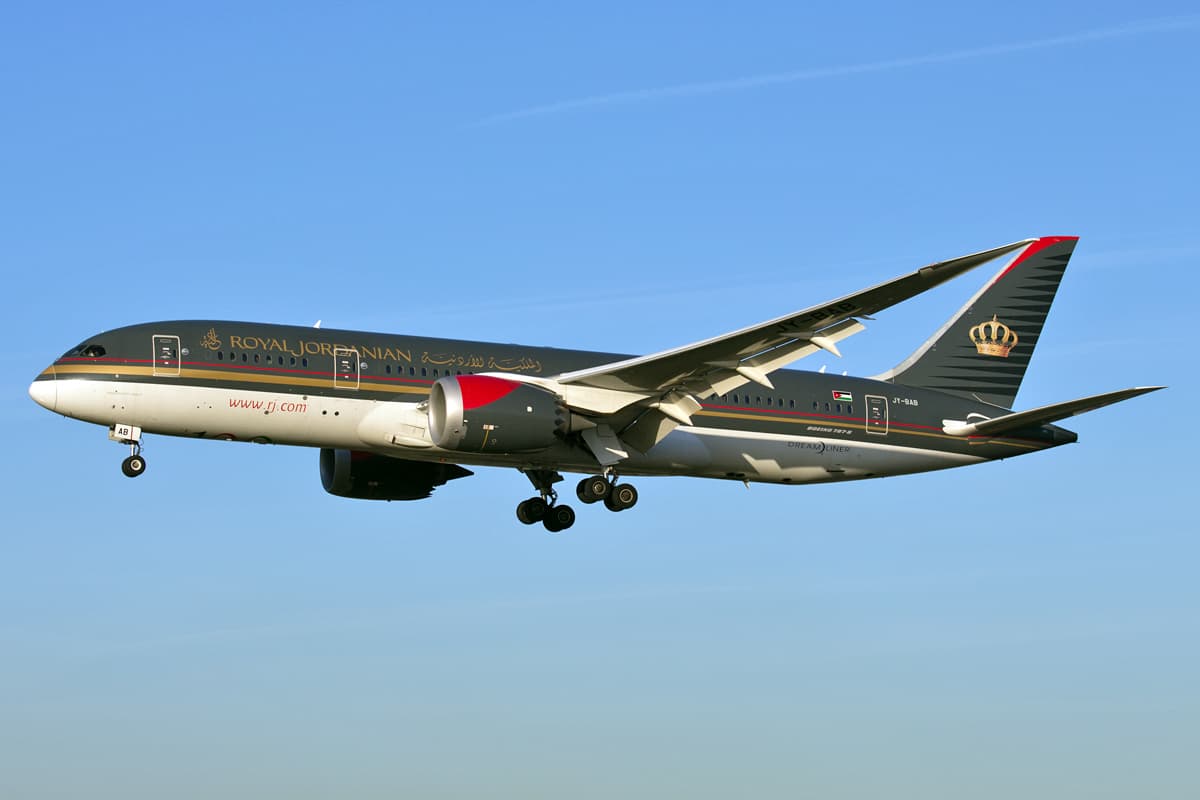 Royal Jordanian Flugentschädigung nach EU261: Bis zu 600 € Entschädigung einfordern